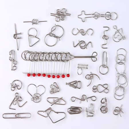 Metal puzzle 30 pcs "Korea"-2