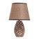 Savva table lamp E14 40W brown 20x20x32cm