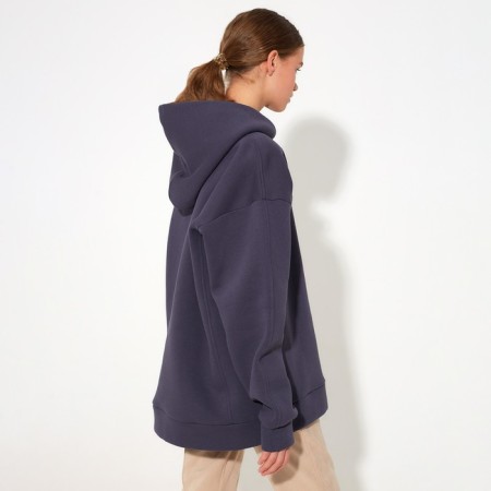 Hoody women Minaku: Casual Collection, Gray color, size 46-4