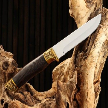 Hunting knife "Vidar" 25.5cm, blade 130mm/2.1mm, tree-2