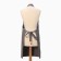 Apron Ethel with pockets is gray, 75*68 cm p/e 50%, HL 50%