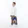 Children's backpack on a zipper, "chosen", blue color