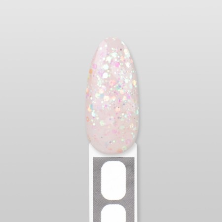 Polygel for building Glitter, 3 phase, 30 ml, LED/UV-4