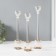 Summary metal, acrylic "quadria" d = 2.2 cm, set 3 pcs h = 24.5 cm, 22 cm, 20.5 cm