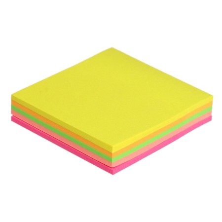 Block with a sticky edge Calligrata, 51 x 51 mm, 100 sheets, 5 colors, mix-2