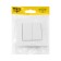 Silent Matt Matte Glass, 10 A, 2 cl., Hidden, glass, white