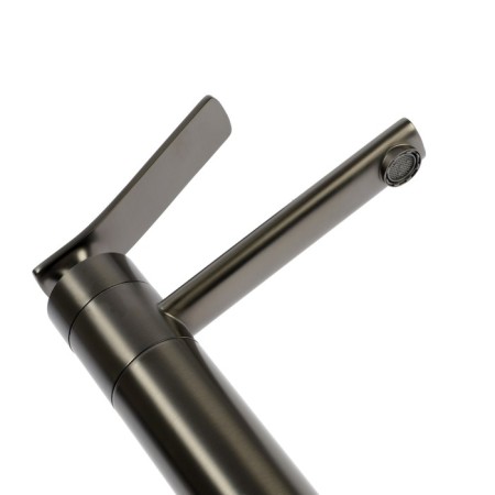 Zein Z3804 sink mixer, designer, single -leaf, 35 mm cartridge, black-7