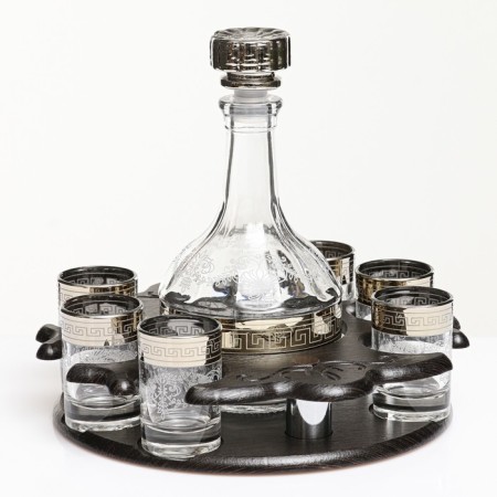 Mini-bar 7 objects metropolitan, engraving 500/50 ml-9