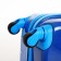 Baby suitcase 27 l (s), lightning department, blue color