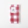 Towel Ethel "Cell", col. Red, 38x63 cm, 100% HL