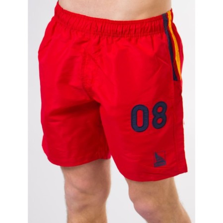 Male ISee shorts, size 46, red color