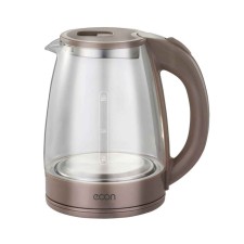 Electric kettle ECON ECO-1847KE, 1500W, glass, 1.8 l, color beige color