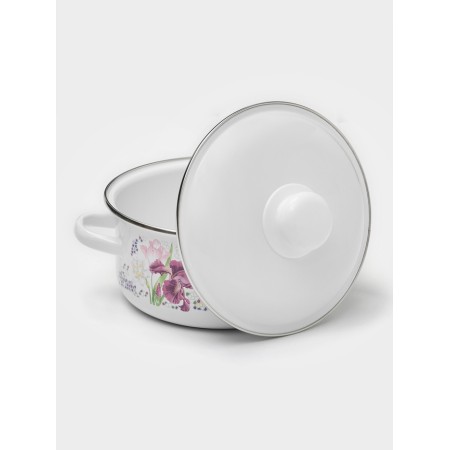 Mosaic pan, 2 l, metal cover, induction-1