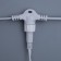 Garland "Curtain" 2 × 6 m, IP44, UMS, white thread, 1440 LED, warm white glow, 220 V
