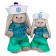 Soft toy "Bunny mi turquoise breeze", 32 cm