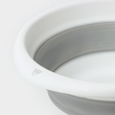 Fighting pelvis "Flex", 5.5 l, 32.5 × 33 × 4.5 cm, smoky color-1