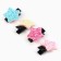 Hair clip, stars, 4 pcs, 2 cm, kitty Marie