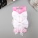 Hair clip "Marta" (set 2 pcs) grace, 7.5 cm, white