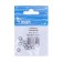Clothing rings, diameter 6 mm, 10 pcs.