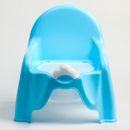 Pit-glass with a lid, the color is blue-2