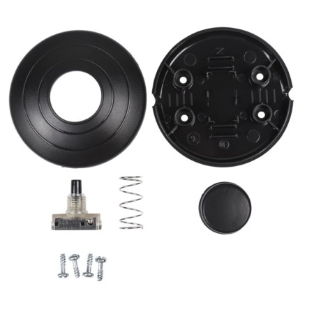 Black 2A ON -OFF Black (floor-for lamps) rexant-2