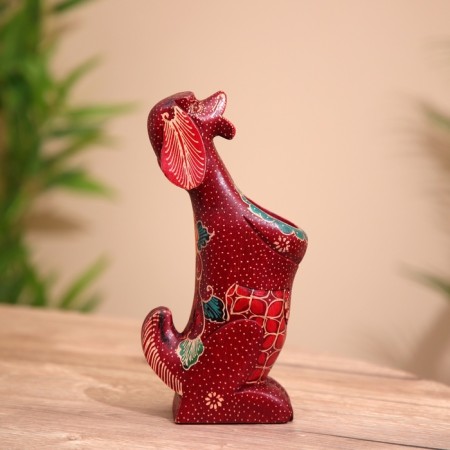 Bobby handles stand wood 22 cm-4