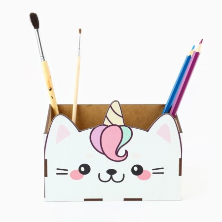 Organizer for the Office "White Cat"-3