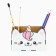 Organizer for the Office "White Cat"