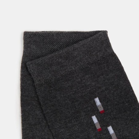 Male socks, dark gray color, size 27-29-1