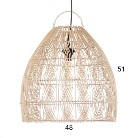 Ceiling Lamp from Rotan "Aldo" 1x120W, E27, 45x45x45 cm-3