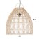 Ceiling Lamp from Rotan "Aldo" 1x120W, E27, 45x45x45 cm
