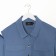 Women's shirt shortened with cuts Mist: Denim R.46, Blue