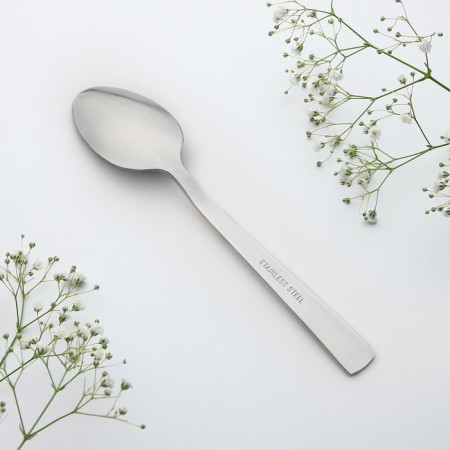 A teaspoon spoon with an engraving “Best Sister”, in a gift box, 3 x 14 cm.-4