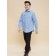 Surchashka upper for boys, height 128 cm, blue color