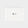 Folding box with a plastic lid "White", 16.5 x 11 x 4 cm