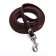 Leather embossed single -layer, 1.4 m x 0.8 cm, brown