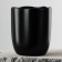 Ceramic Norovny Territory Coram "Black", 350 ml, black color