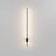 Bra Technical C070wl-L6b3k Pars, 623x70x30 mm, LED, 6W, 500LM, 3000K, black color black
