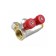 Aquasfera collector 7018-01, 3/4 "x16 mm, 2 outputs, a squeeze with a control valve, 35 mm