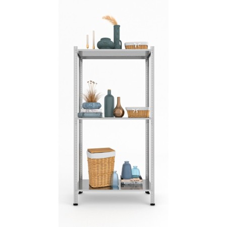 Stella "EVEREST LITE -50" galvanized, load on the shelf - 50 kg, 150 x 75 x 30 cm-1