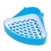 Corner toilet for rabbits and ferrets, 24 x 18 x 11 cm, blue