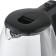 Electric kettle Centek CT-0014, glass, 1.8 l, 2200 watts, silver-black