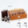 Set 7 in 1: Flaw 8 OZ, scales, 4 glasses, funnel, chess, 18 x 24 cm