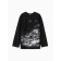 Jumper (Longsliv) Male Minaku: Mood, Black Color, Rr. 48