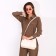 Lightning bag, beige color