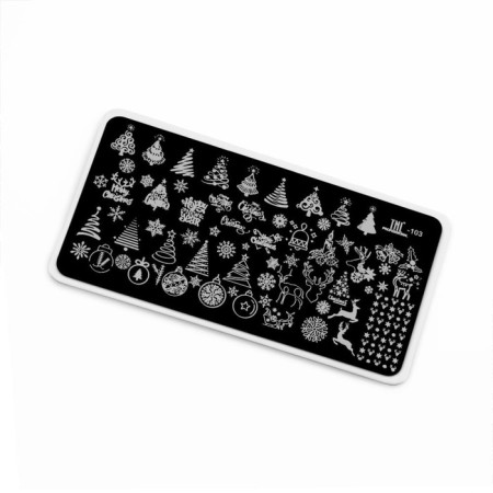 TNL Premium Christmas Tree Stamping Plastic