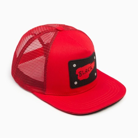 Basebolk male minku with a patch color red, size 56-58