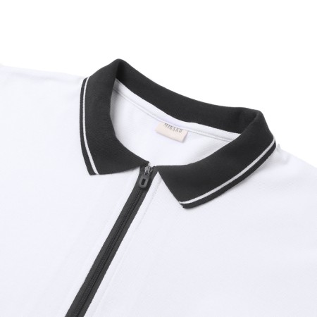 T-shirt (Polo) Male Minaku Regular Fit: White color, rr 54-4