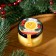 Honey mousse "watch", with orange zest, 30 g
