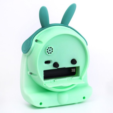 Clock - a boiler room "Bunny", discrete move, dial d -8.5 cm, 15 x 11 cm, aa-2